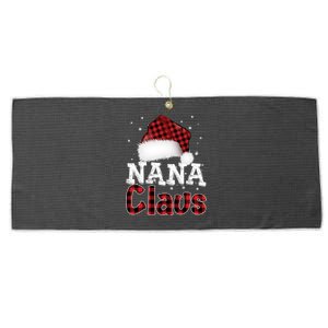 Fun Santa Hat Christmas Costume Family Matching Mama Claus Large Microfiber Waffle Golf Towel