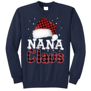 Fun Santa Hat Christmas Costume Family Matching Mama Claus Tall Sweatshirt