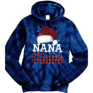 Fun Santa Hat Christmas Costume Family Matching Mama Claus Tie Dye Hoodie