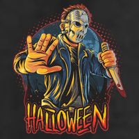 Funny Scary Halloween Jason Cool Comfort Performance Bucket Hat