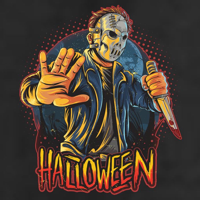 Funny Scary Halloween Jason Cool Comfort Performance Bucket Hat