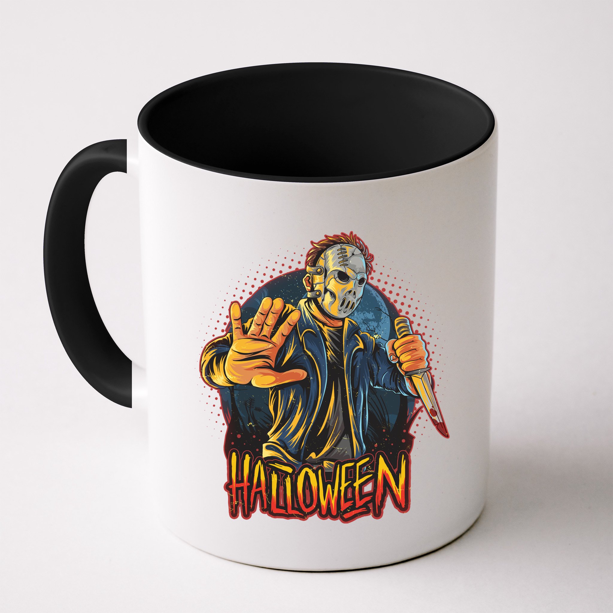 Funny Scary Halloween Jason Mug