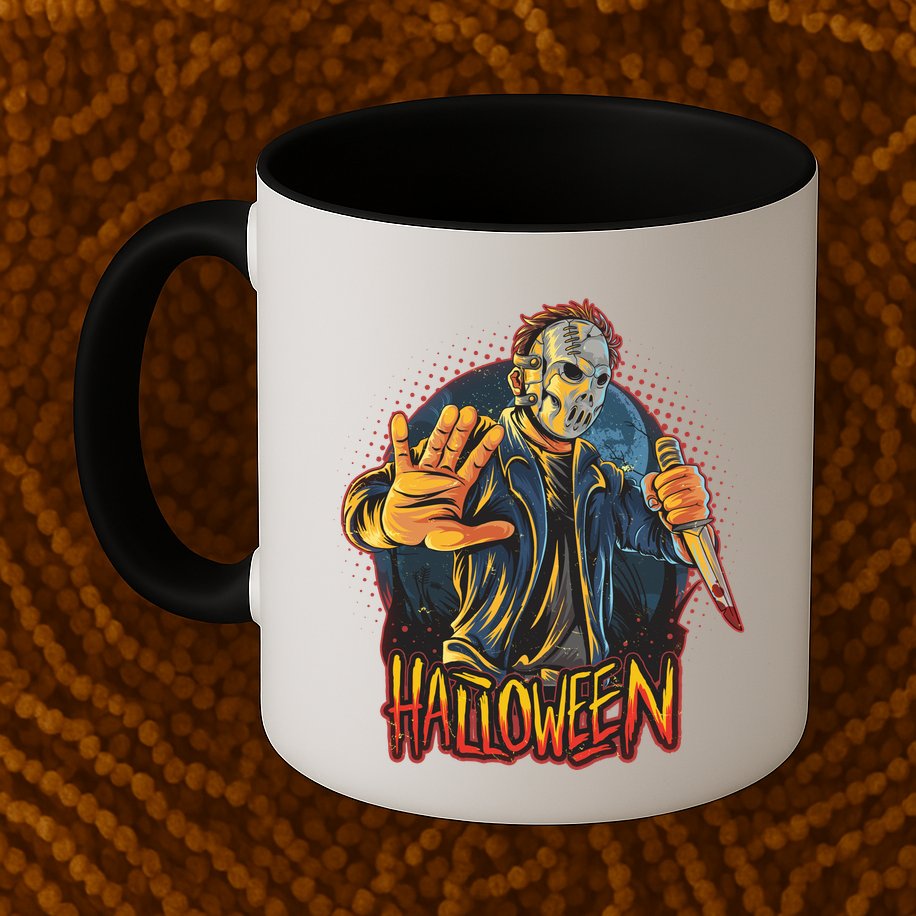 Funny Scary Halloween Jason Mug