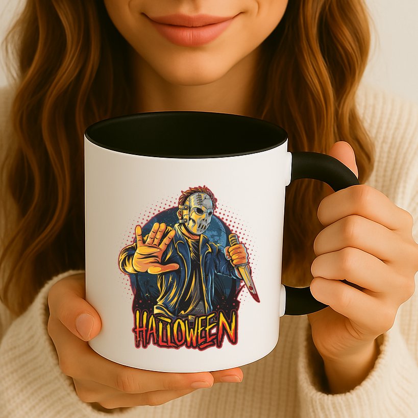 Funny Scary Halloween Jason Mug