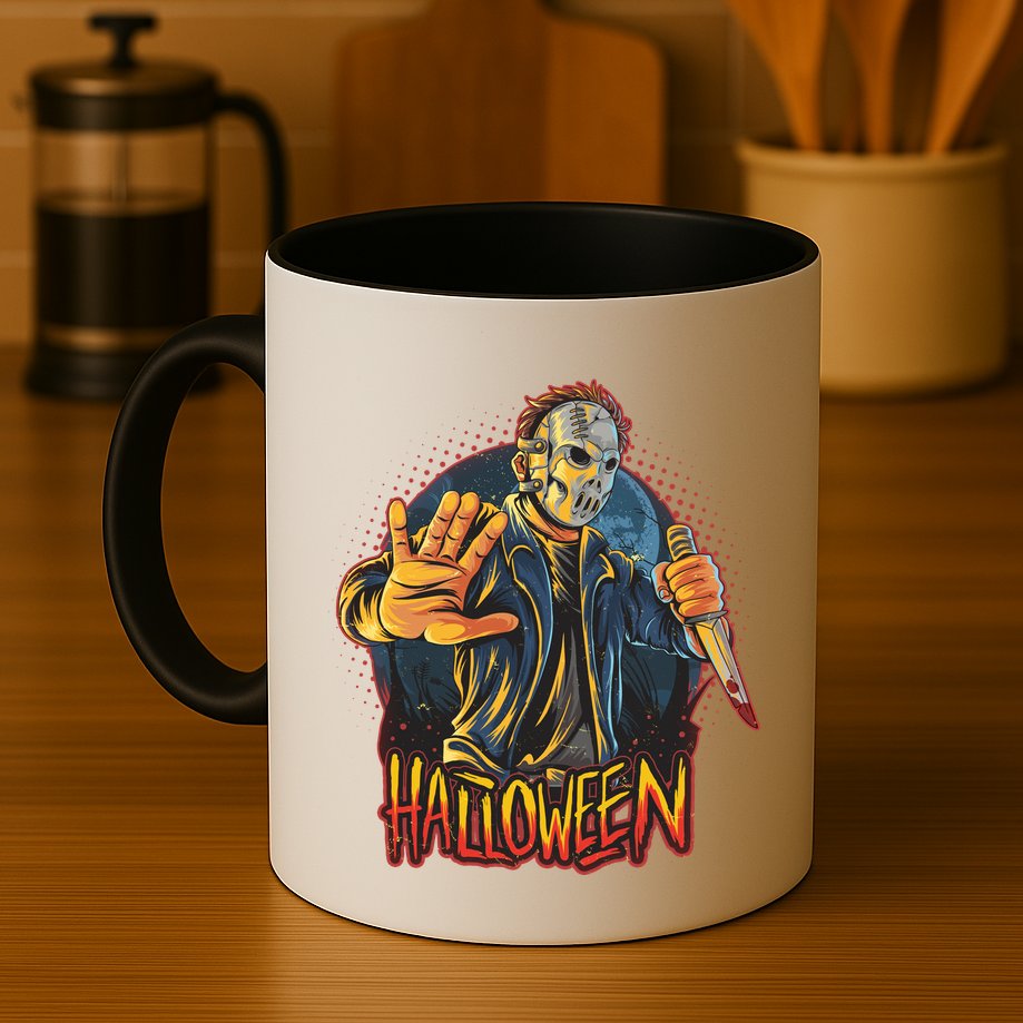 Funny Scary Halloween Jason Mug