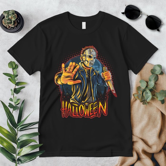 Funny Scary Halloween Jason Premium T-Shirt