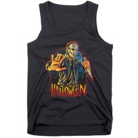 Funny Scary Halloween Jason Tank Top