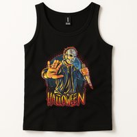 Funny Scary Halloween Jason Tank Top