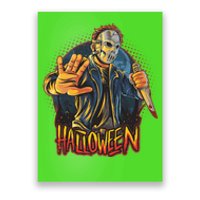 Funny Scary Halloween Jason Poster