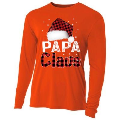 Fun Santa Hat Christmas Costume Family Matching Papa Claus Cooling Performance Long Sleeve Crew