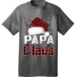 Fun Santa Hat Christmas Costume Family Matching Papa Claus T-Shirt