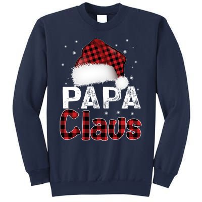 Fun Santa Hat Christmas Costume Family Matching Papa Claus Sweatshirt