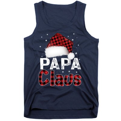 Fun Santa Hat Christmas Costume Family Matching Papa Claus Tank Top