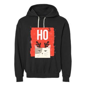 Funny Sarcastic Ho3 Ho Ho Ho Christmas Garment-Dyed Fleece Hoodie