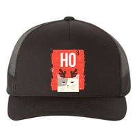 Funny Sarcastic Ho3 Ho Ho Ho Christmas Yupoong Adult 5-Panel Trucker Hat