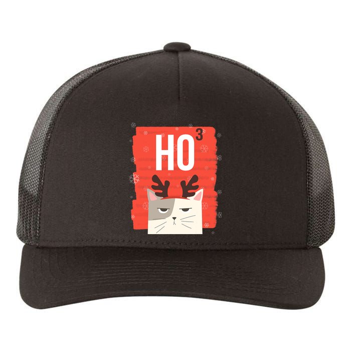 Funny Sarcastic Ho3 Ho Ho Ho Christmas Yupoong Adult 5-Panel Trucker Hat