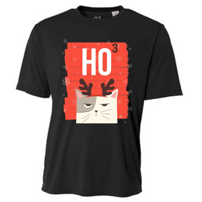 Funny Sarcastic Ho3 Ho Ho Ho Christmas Cooling Performance Crew T-Shirt