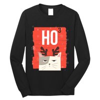 Funny Sarcastic Ho3 Ho Ho Ho Christmas Long Sleeve Shirt