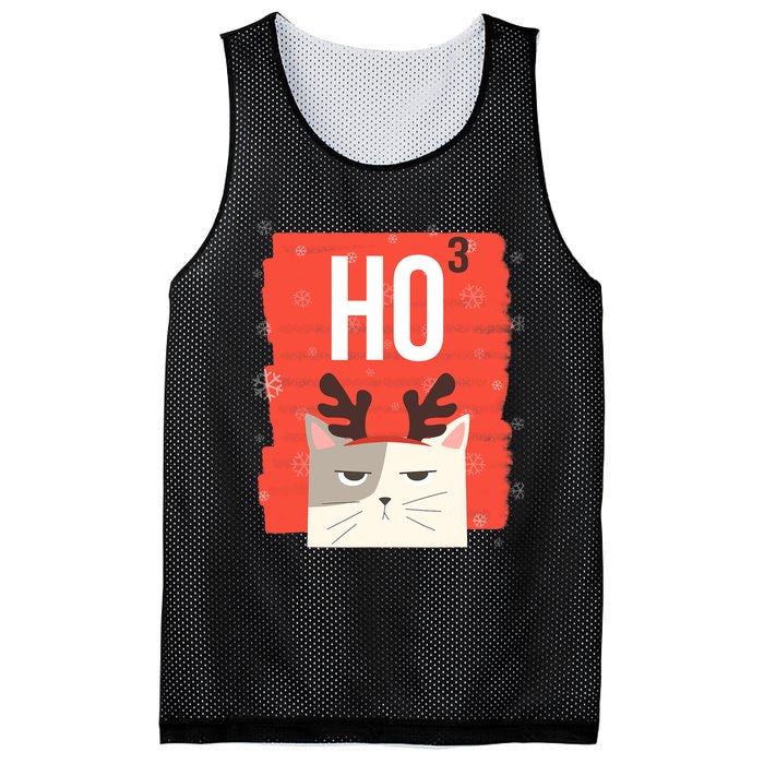 Funny Sarcastic Ho3 Ho Ho Ho Christmas Mesh Reversible Basketball Jersey Tank