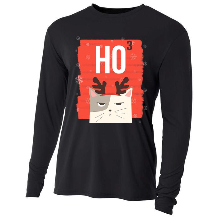 Funny Sarcastic Ho3 Ho Ho Ho Christmas Cooling Performance Long Sleeve Crew