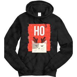 Funny Sarcastic Ho3 Ho Ho Ho Christmas Tie Dye Hoodie