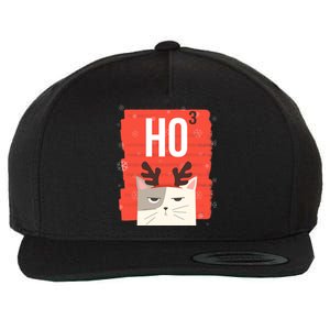 Funny Sarcastic Ho3 Ho Ho Ho Christmas Wool Snapback Cap