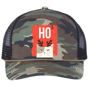 Funny Sarcastic Ho3 Ho Ho Ho Christmas Retro Rope Trucker Hat Cap