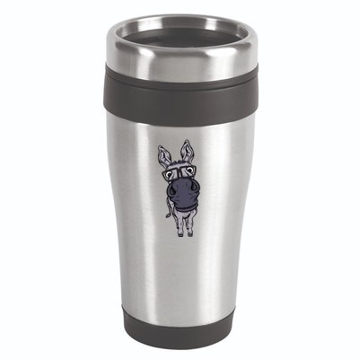 Funny Smart House Donkey Farm Horse Mule Pack Animal Donkey 16oz Travel Tumbler