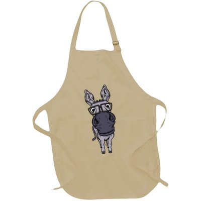 Funny Smart House Donkey Farm Horse Mule Pack Animal Donkey Apron