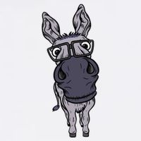 Funny Smart House Donkey Farm Horse Mule Pack Animal Donkey Cooling Performance Crew T-Shirt