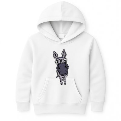 Funny Smart House Donkey Farm Horse Mule Pack Animal Donkey Kids Hoodie