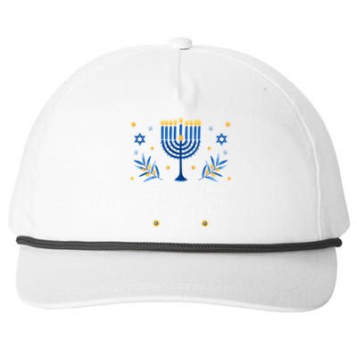 Funny Sarcastic Hanukkah Chanukah Cellphone Hanukkah Day Snapback Five-Panel Rope Hat