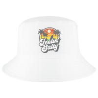 Feeling Salty Island Vacation Surfing Palm Retro Beach Gift Cool Comfort Performance Bucket Hat