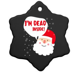 Funny Santa Inappropriate Christmas Adult Naughty Xmas Ceramic Star Ornament