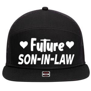 Future Son In Law 7 Panel Mesh Trucker Snapback Hat