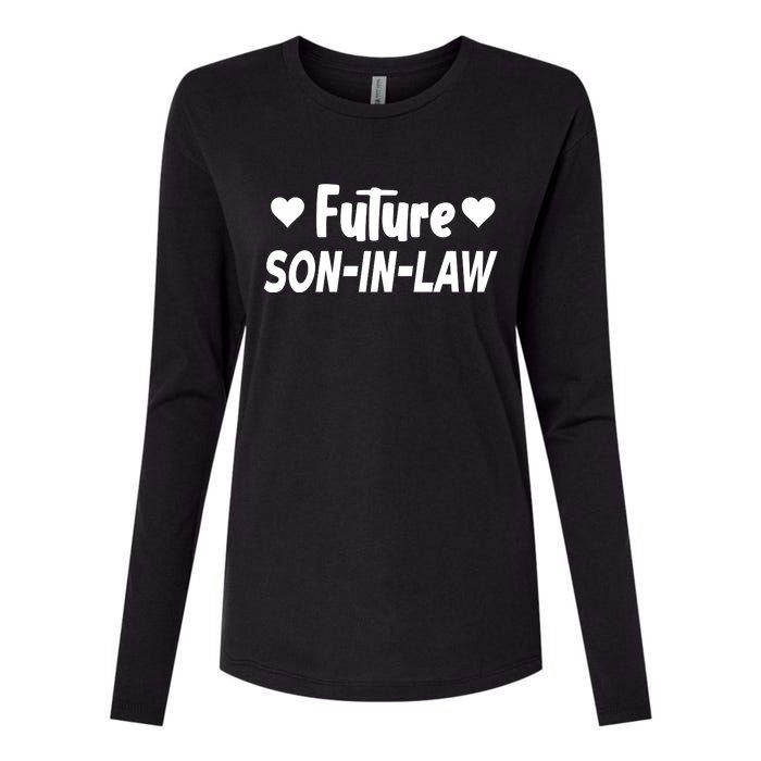 Future Son In Law Womens Cotton Relaxed Long Sleeve T-Shirt