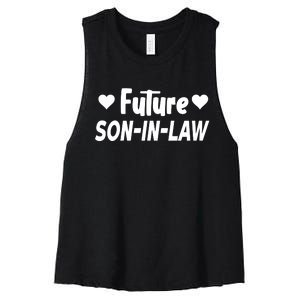 Future Son In Law Women's Racerback Cropped Tank