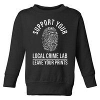 Forensic Science Investigator Forensic Scientist Toddler Sweatshirt