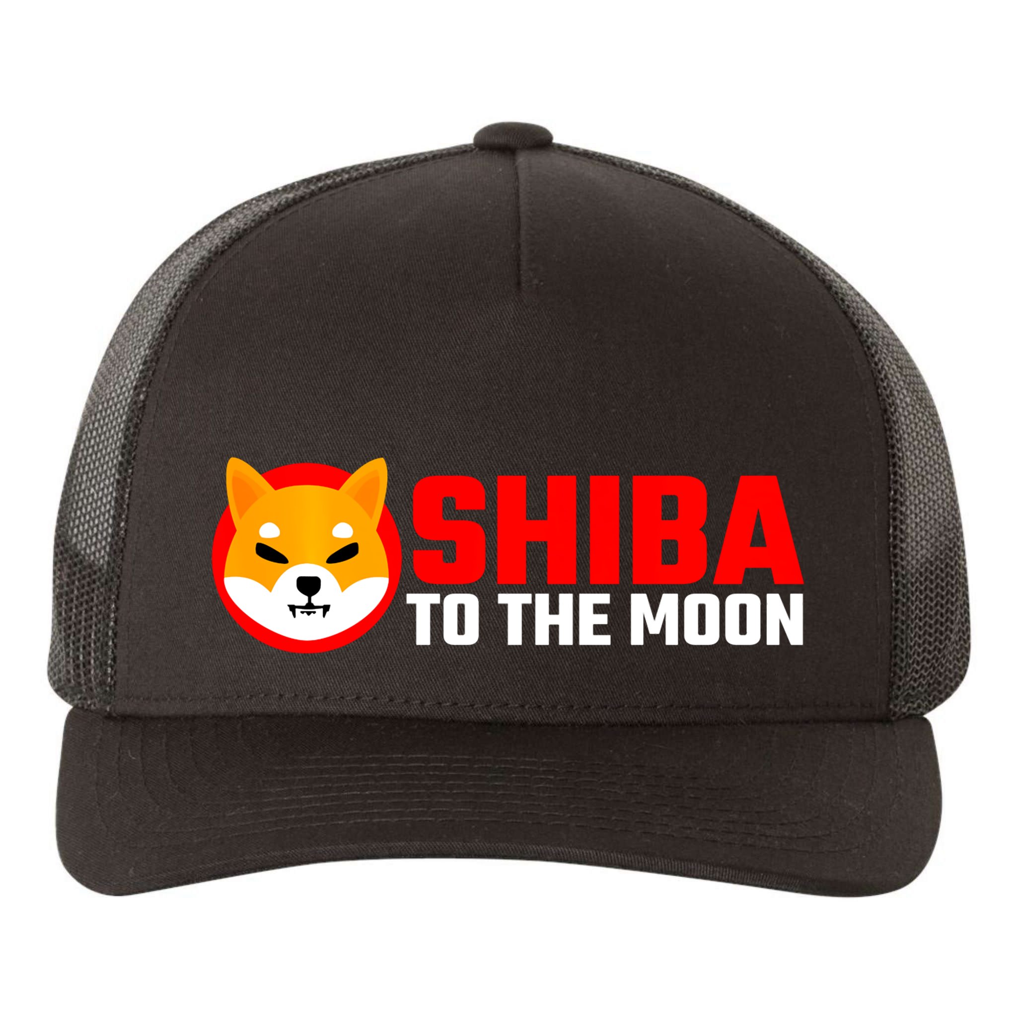 Funny Shiba Inu Token Dogecoin Killer Crypto Hodler Yupoong Adult 5-Panel Trucker Hat