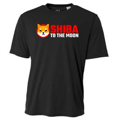 Funny Shiba Inu Token Dogecoin Killer Crypto Hodler Cooling Performance Crew T-Shirt