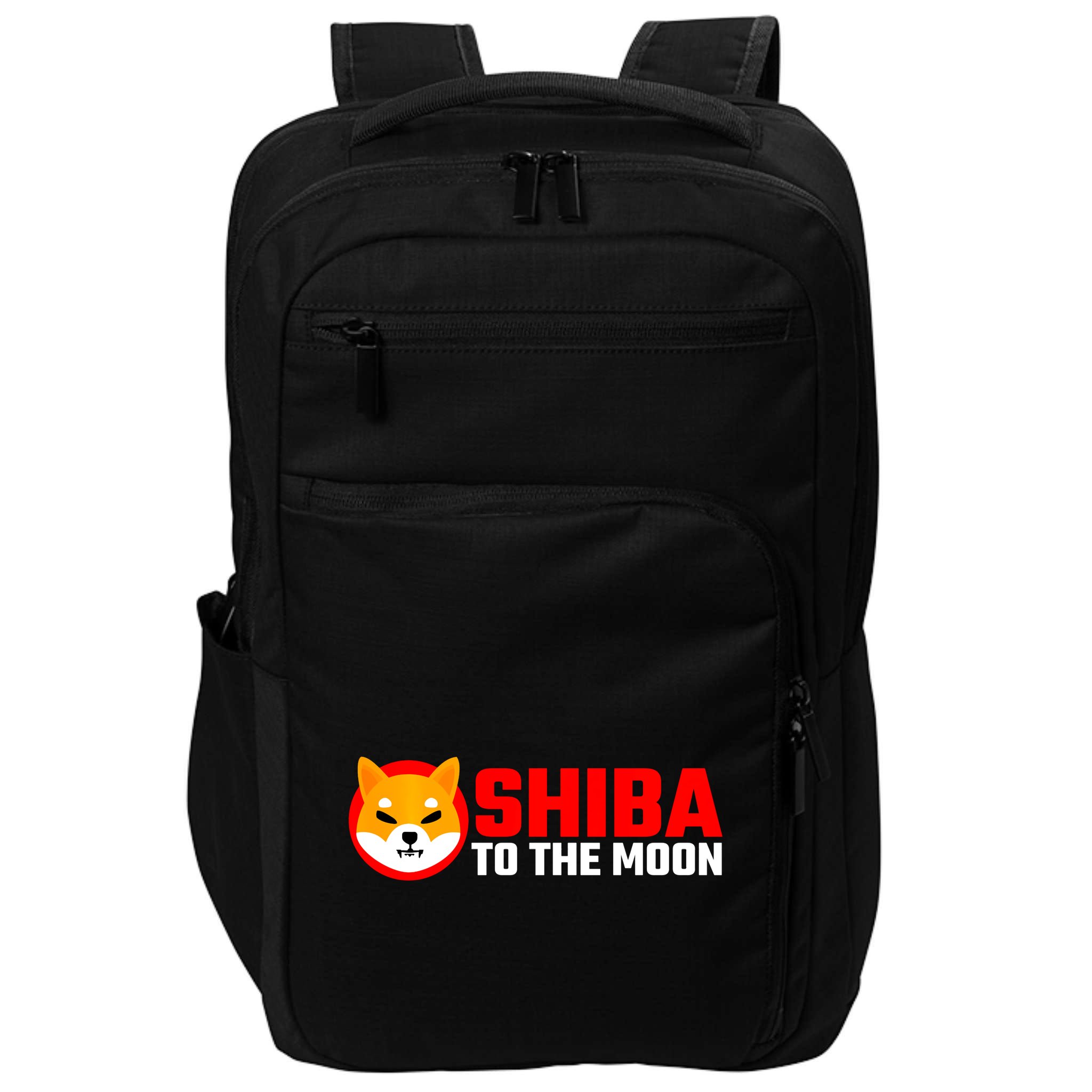 Funny Shiba Inu Token Dogecoin Killer Crypto Hodler Impact Tech Backpack