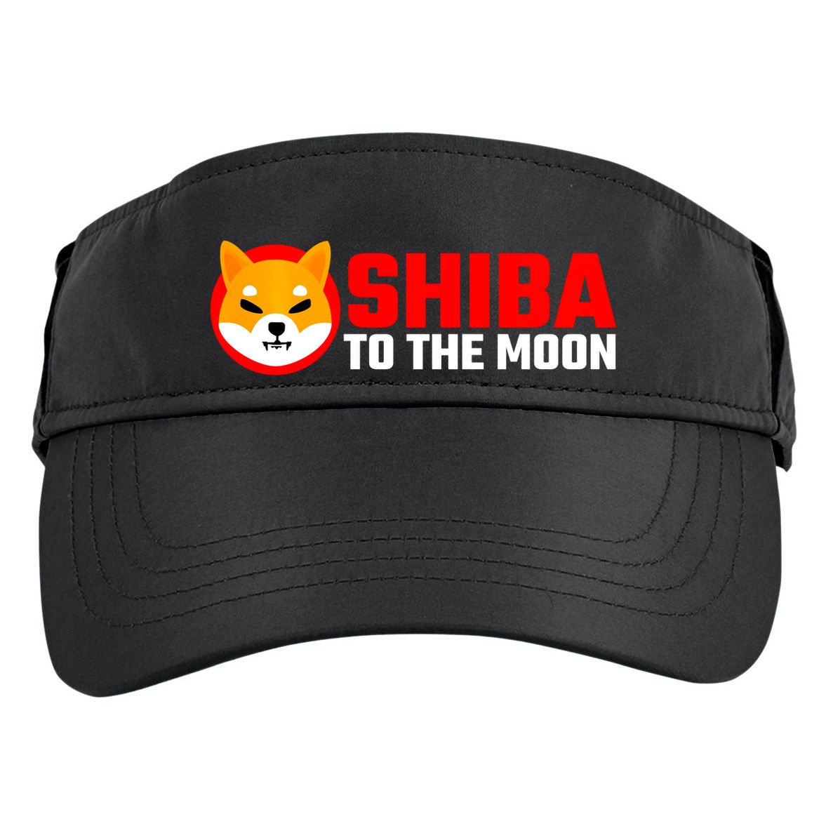 Funny Shiba Inu Token Dogecoin Killer Crypto Hodler Adult Drive Performance Visor