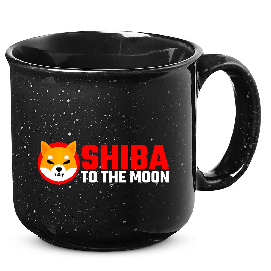 Funny Shiba Inu Token Dogecoin Killer Crypto Hodler 15oz Campfire Ceramic Mug