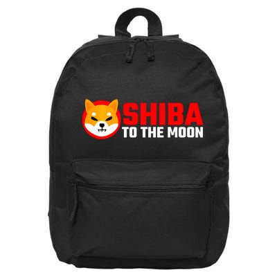 Funny Shiba Inu Token Dogecoin Killer Crypto Hodler 16 in Basic Backpack