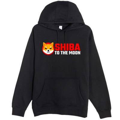 Funny Shiba Inu Token Dogecoin Killer Crypto Hodler Premium Pullover Hoodie