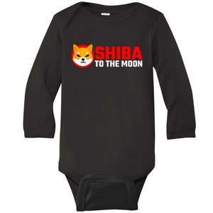 Funny Shiba Inu Token Dogecoin Killer Crypto Hodler Baby Long Sleeve Bodysuit