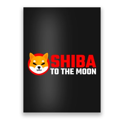 Funny Shiba Inu Token Dogecoin Killer Crypto Hodler Poster