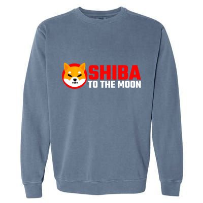 Funny Shiba Inu Token Dogecoin Killer Crypto Hodler Garment-Dyed Sweatshirt