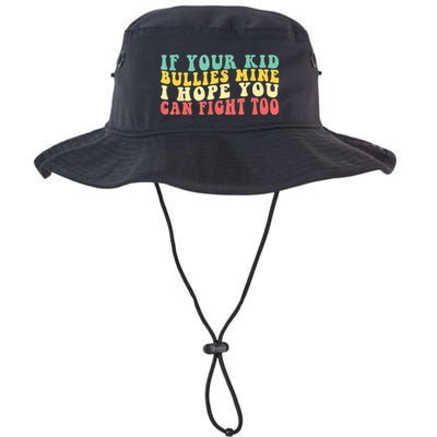 Funny Shirt If Your Kidd Bullies Mine I Hope You Can Fight Too Funny Saying Bucket Hat