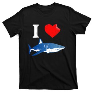 Funny Shark I Love Shark Shark Lover Shark T-Shirt